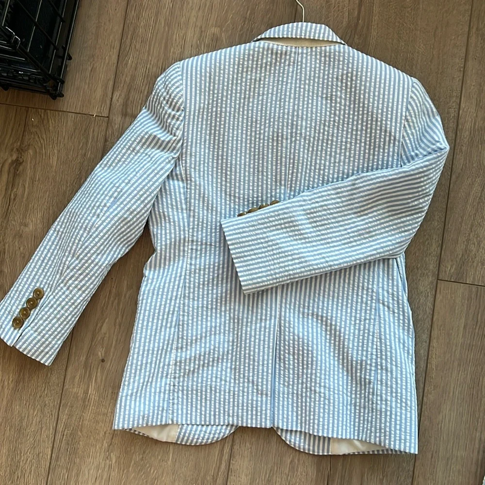 Crewcuts J crew Ludlow Suit Jacket and Shorts size 7 - Picture 5 of 7